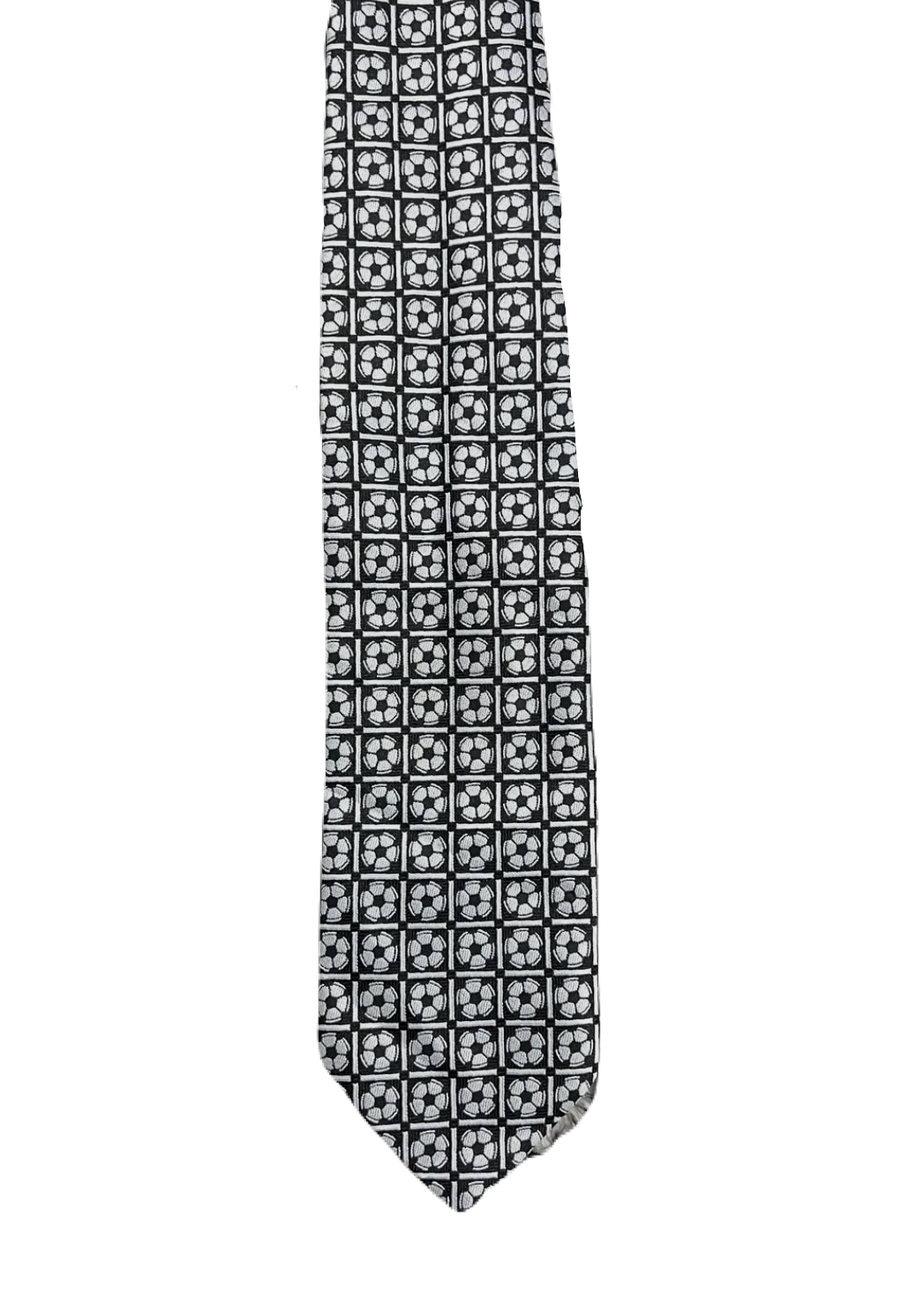 Embroidered Football Tie