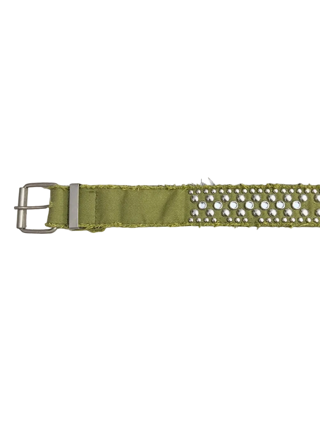 Green Studded Belt