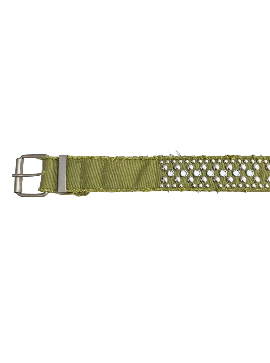 Green Studded Belt