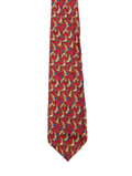 Red Flying Mallards Tie