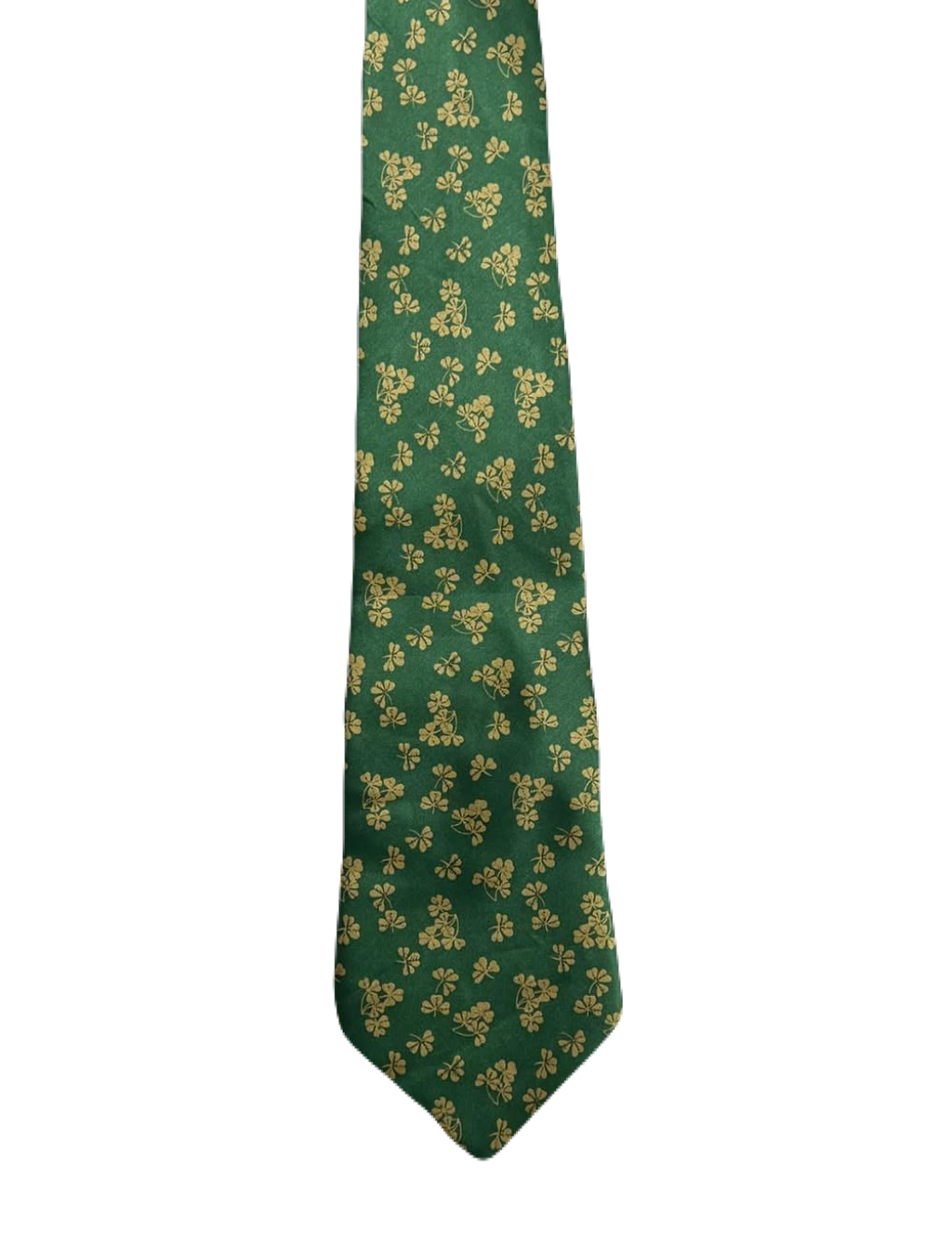 Green Clovers Tie