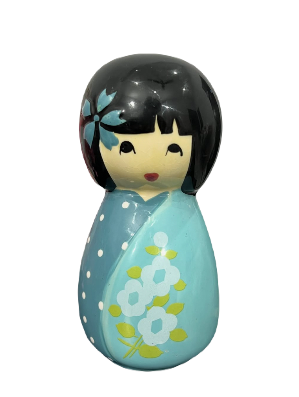 Vintage Japanese Doll Coin Collector