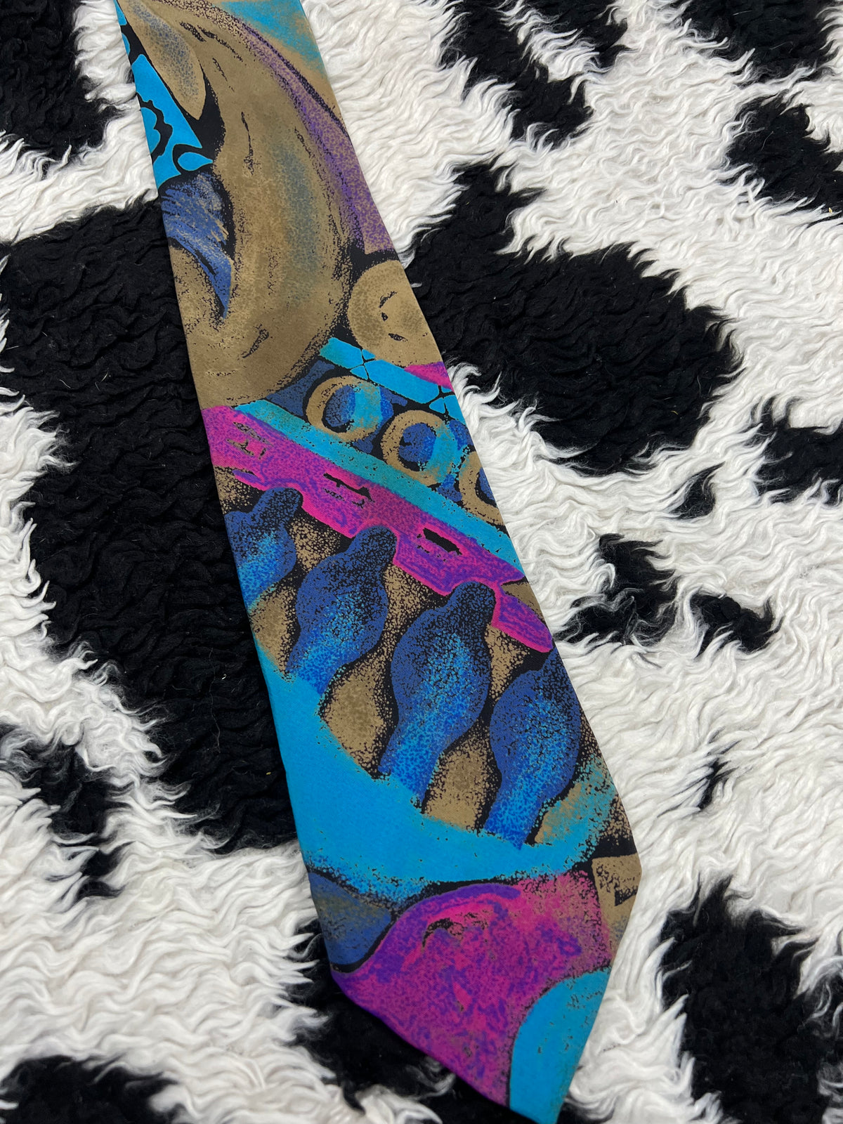 Da Vinci Abstract Tie
