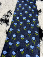 Blue Floral Tie