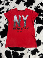 New York Fitted Tee (Small / Medium)
