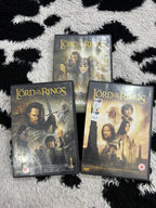 Lord of the Rings DVDs (Two Disc Sets)