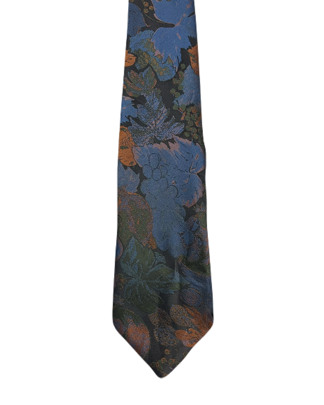Canda Fully Embroidered Grapes & Leaves Tie