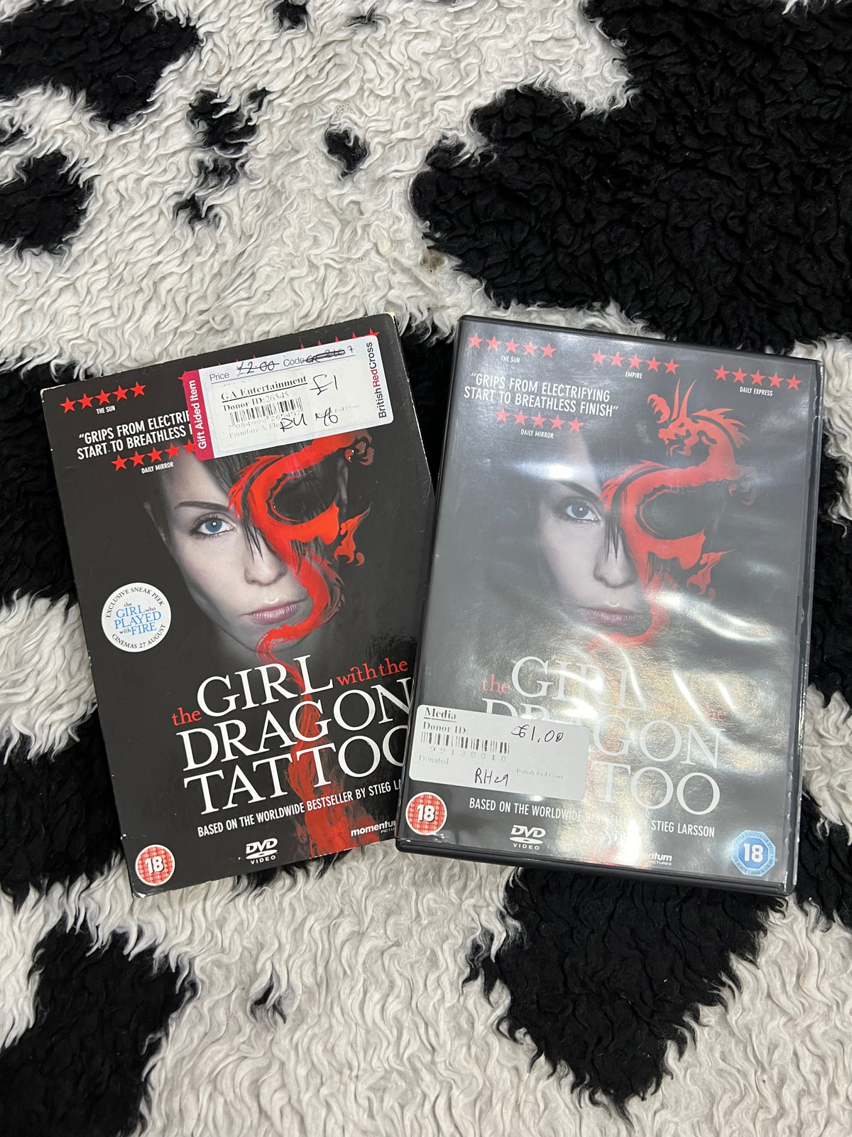 The Girl with the Dragon Tattoo DVD