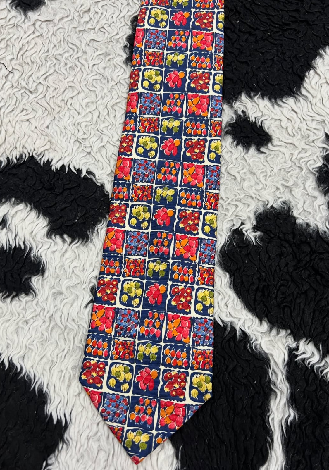 Vibrant Fruits Tie