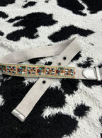 Beaded Canvas Belt