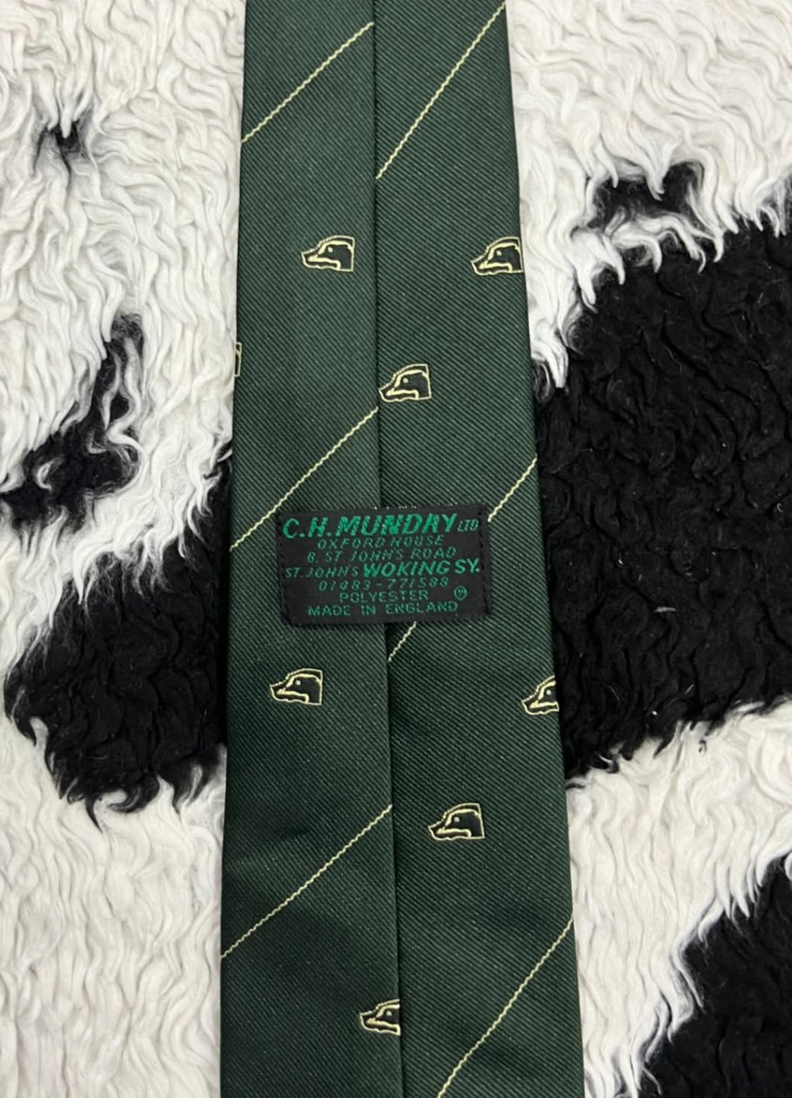 Duck Motif Tie