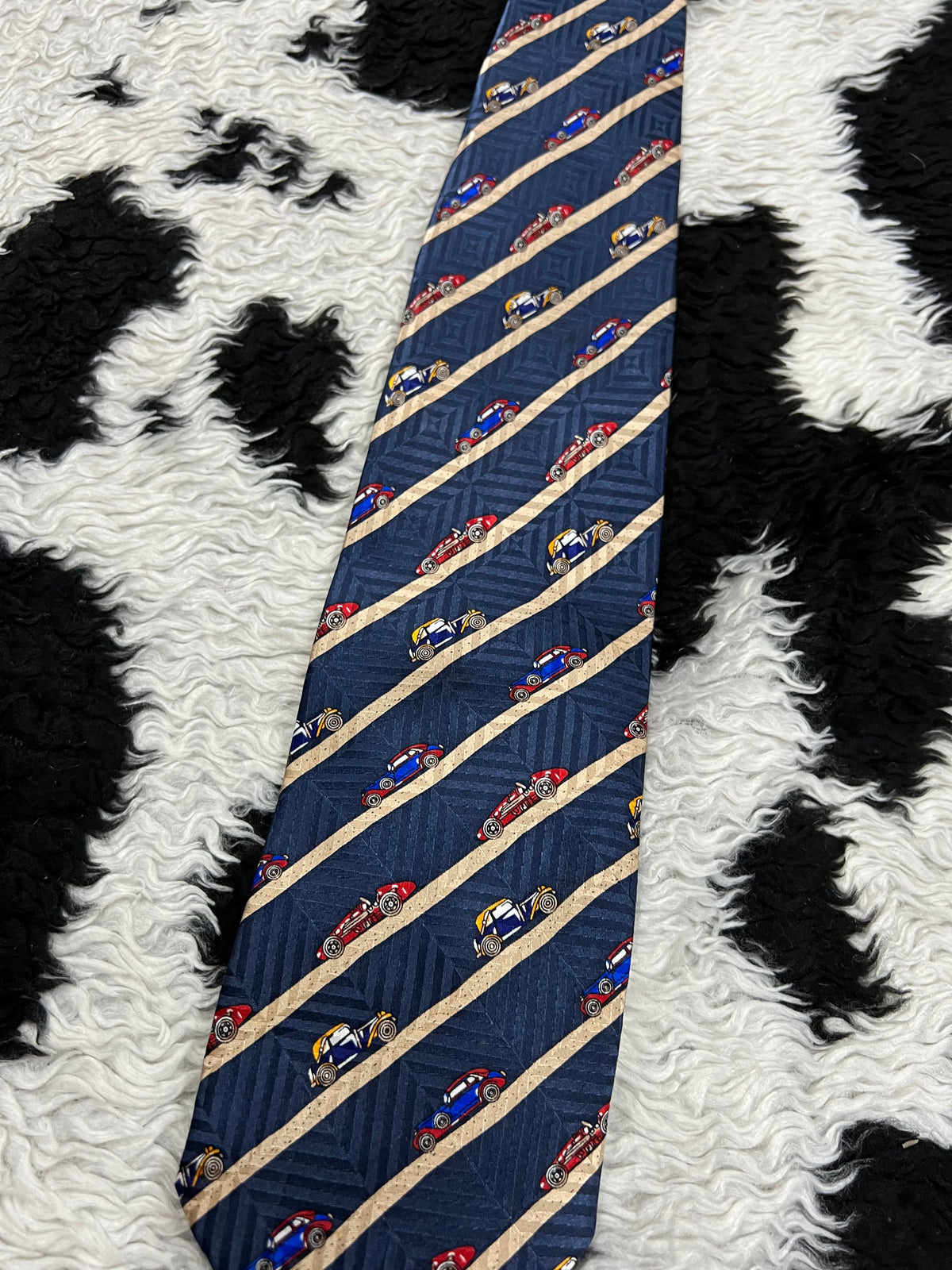Vintage Cars Tie