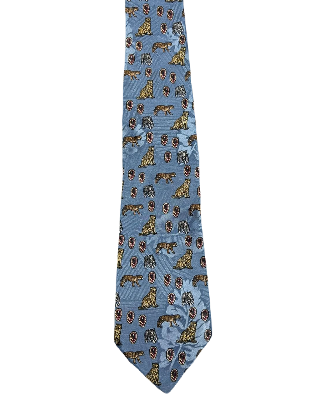 Double-Textured Tigers Tie