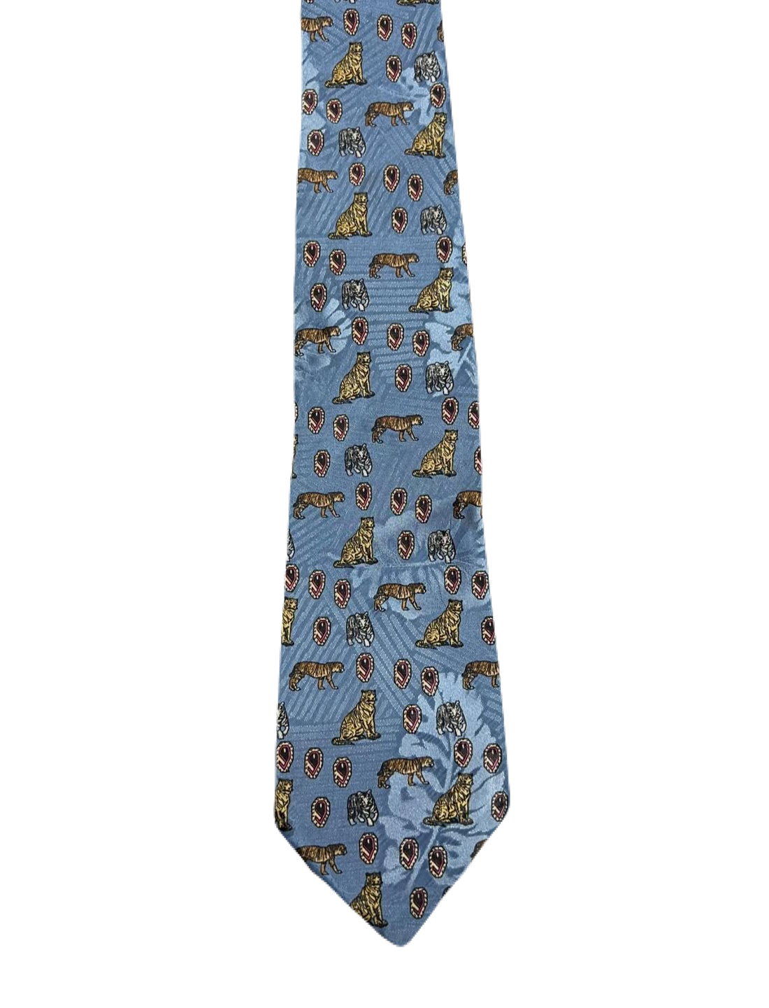 Double-Textured Tigers Tie