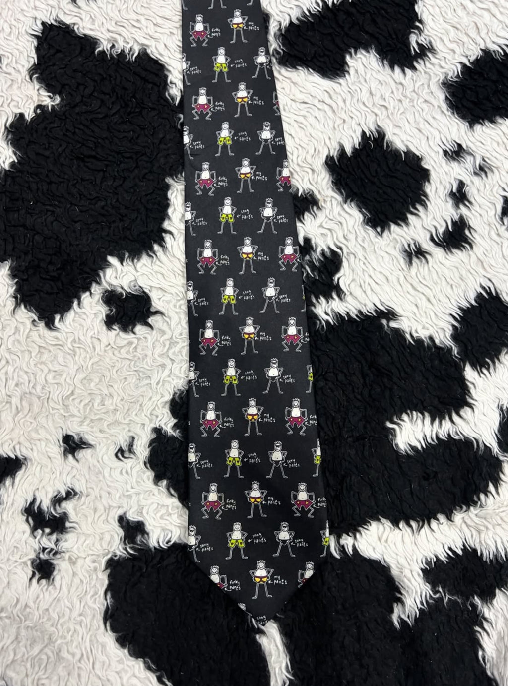 Vintage Purple Ronnie Tie