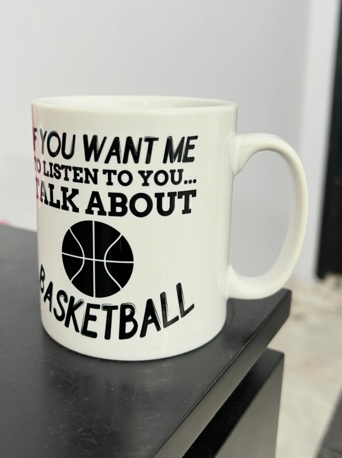 Talk About Basketball Mug
