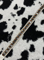 Vintage Bedazzled Buckle Belt