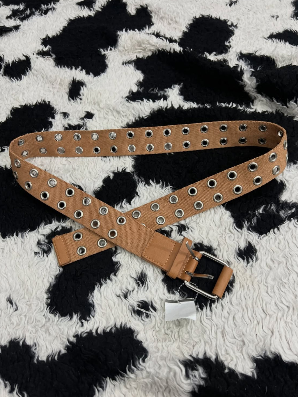 Double-Hole Brown Belt
