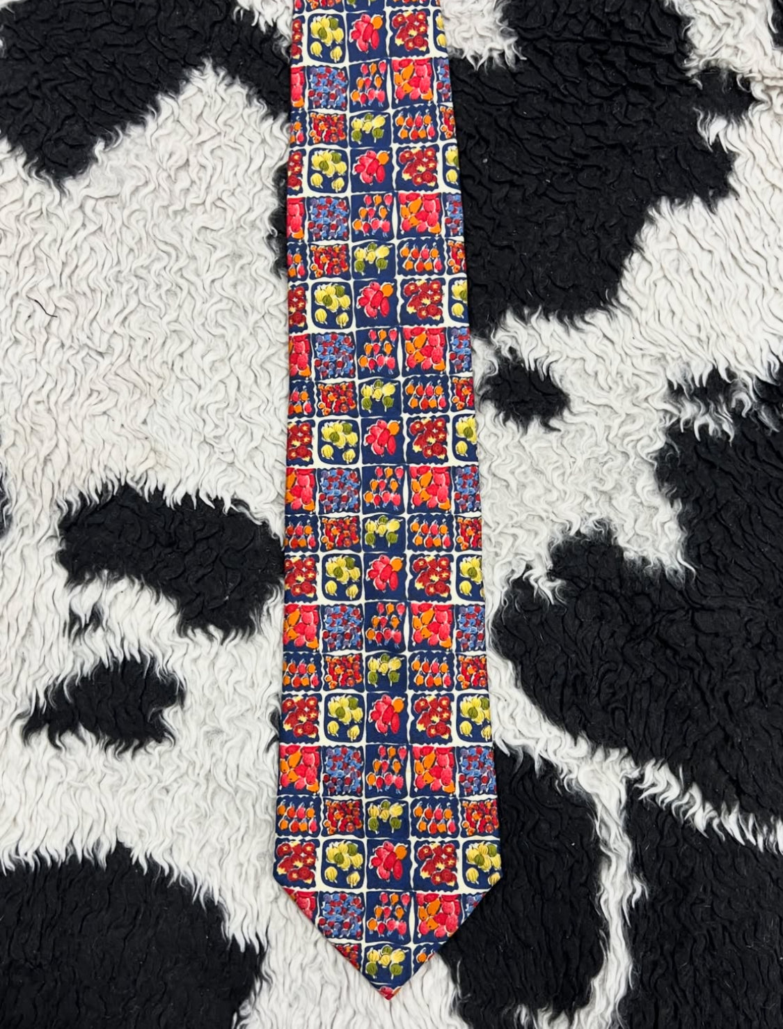 Vibrant Fruits Tie