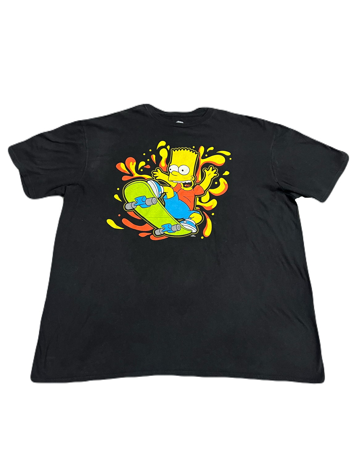 Bart Simpson on Skateboard Tee (Extra Large)