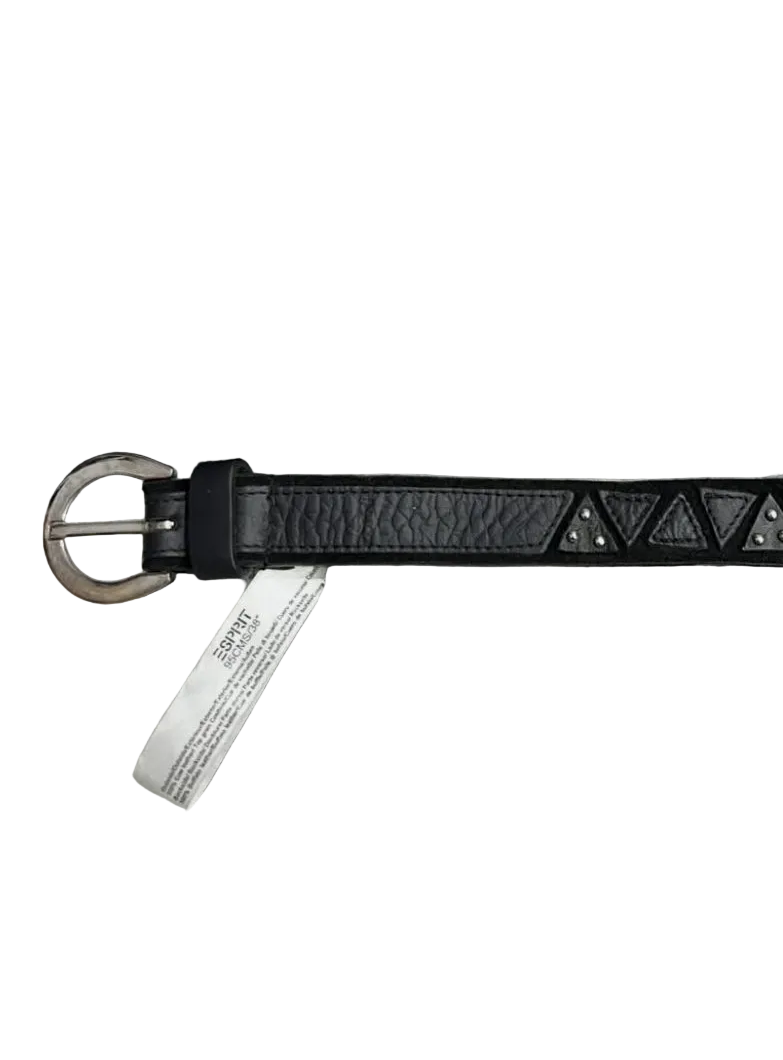 E-Spirit Black Narrow Triangular Belt