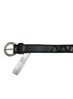 E-Spirit Black Narrow Triangular Belt