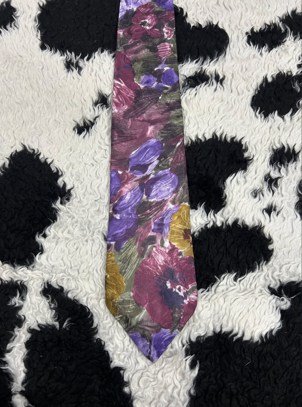 Mikael York Collection Floral Tie