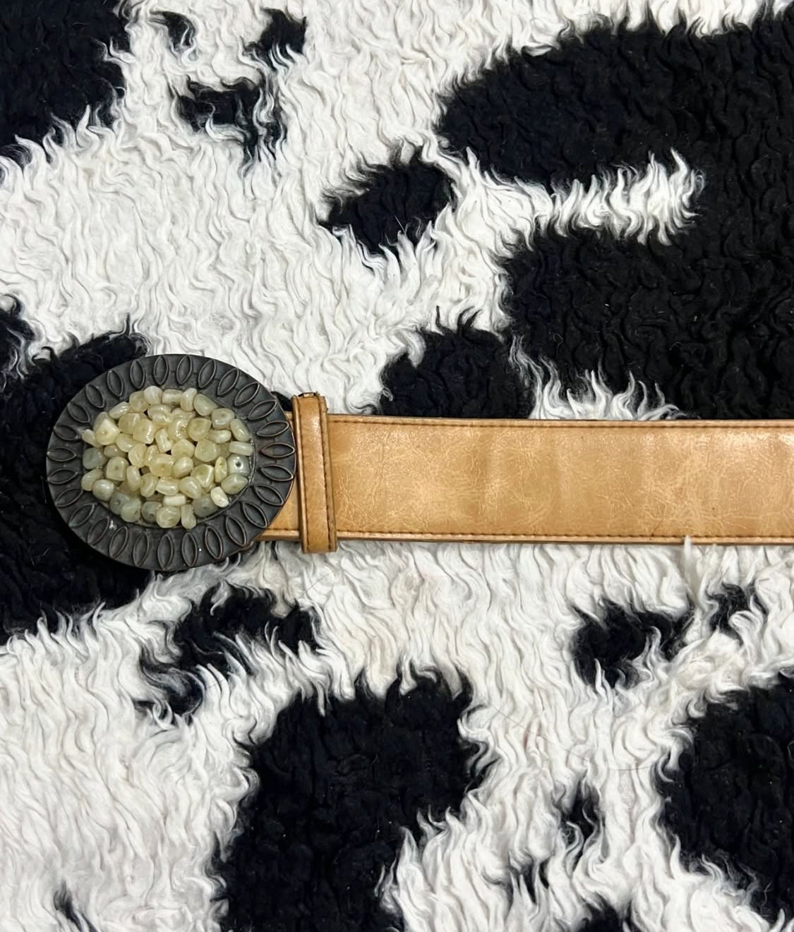 Light Brown Rocks Belt