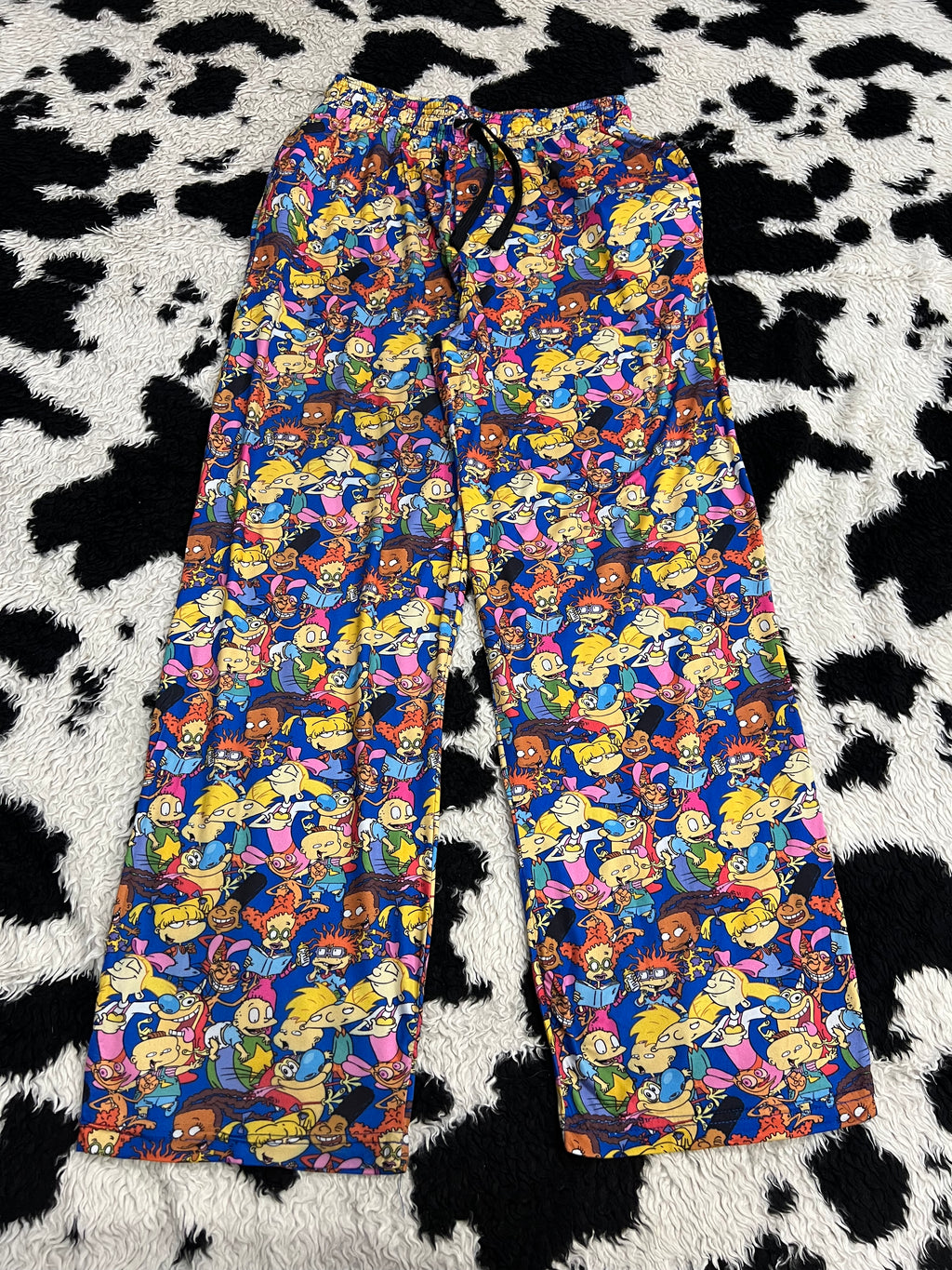 Nickelodean 90s Shows Rugrats & Hey Arnold PJs (Small)