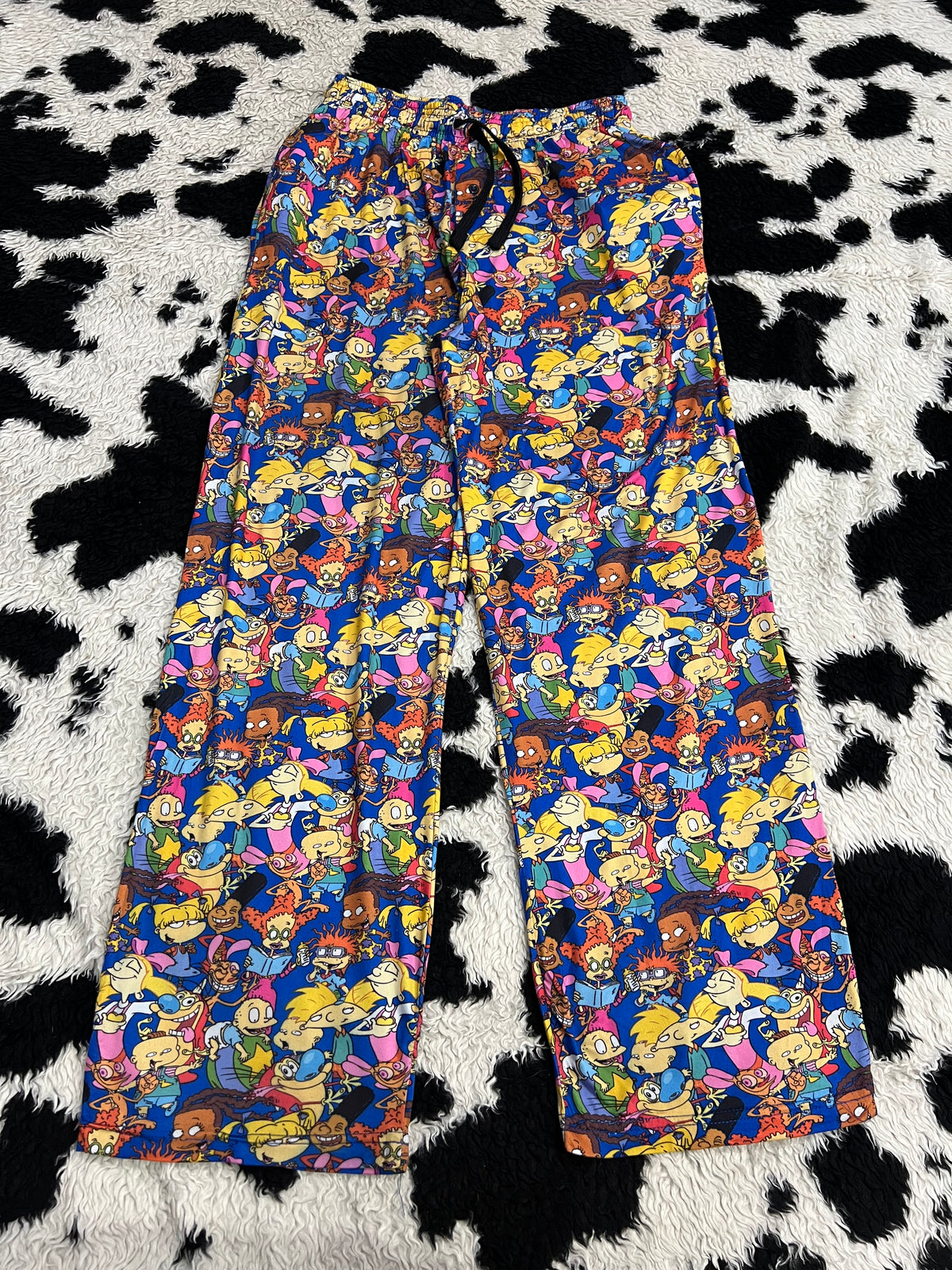 Nickelodean 90s Shows Rugrats & Hey Arnold PJs (Small)