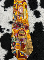 Abstract Beer Labels Tie