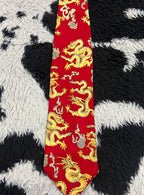 Traditional Chinese Dragon Tie