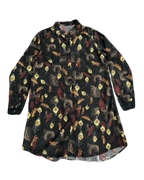 Peacock Printed Buttonup