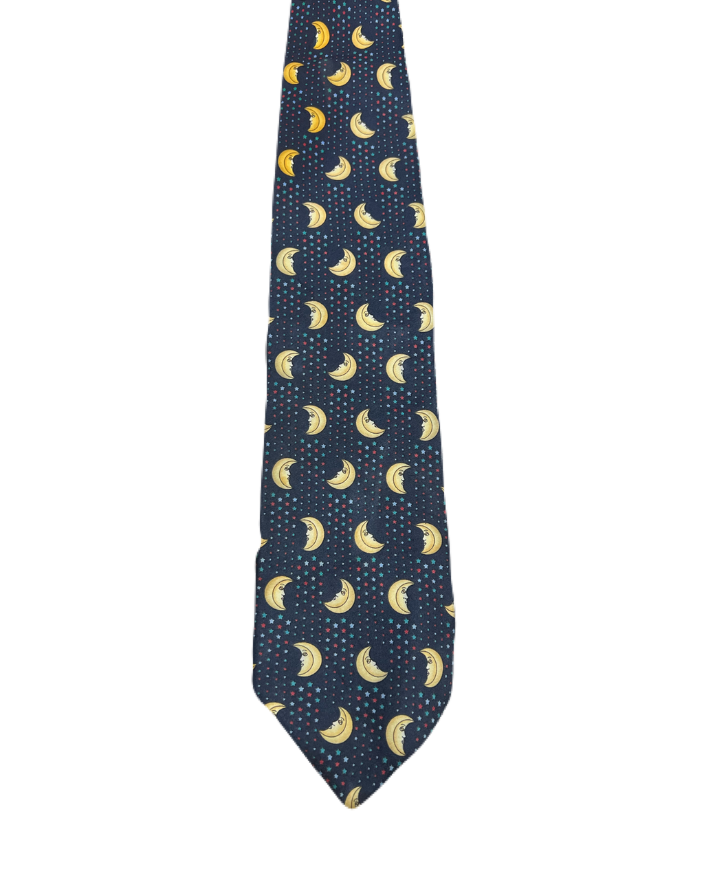 Moon Graphic Tie