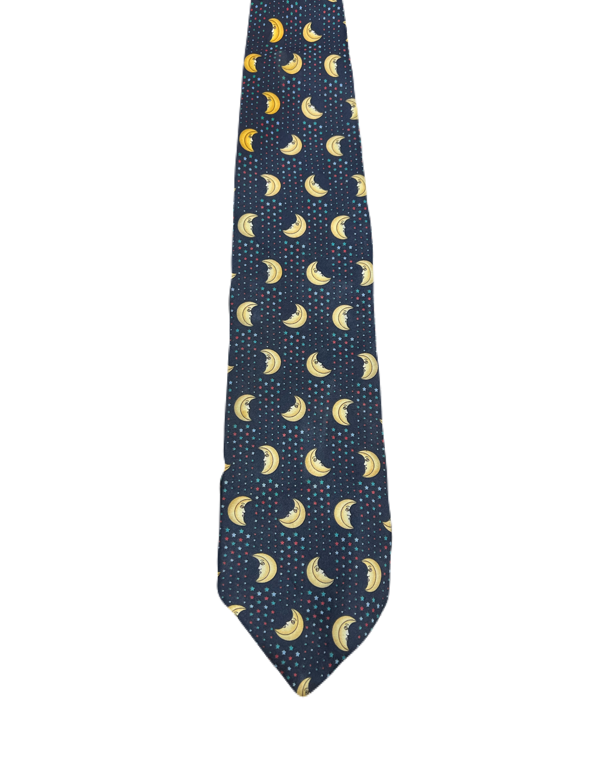 Moon Graphic Tie