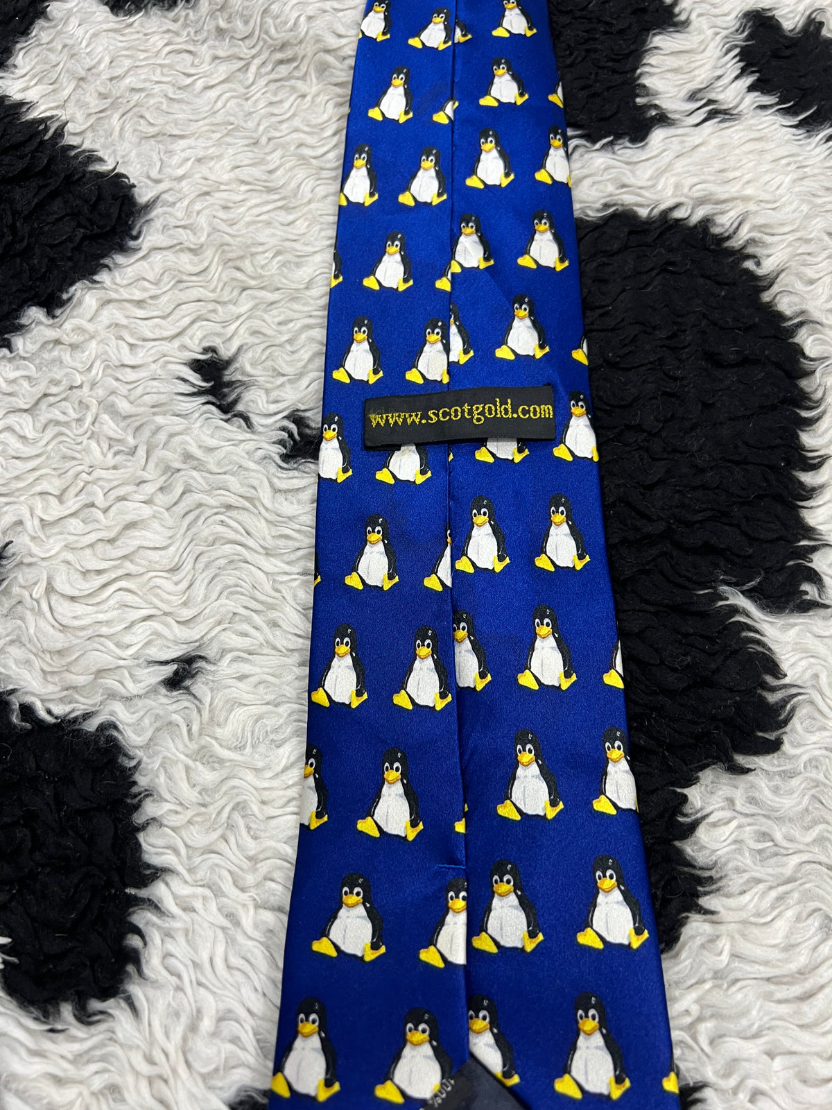 Penguins Graphic Tie