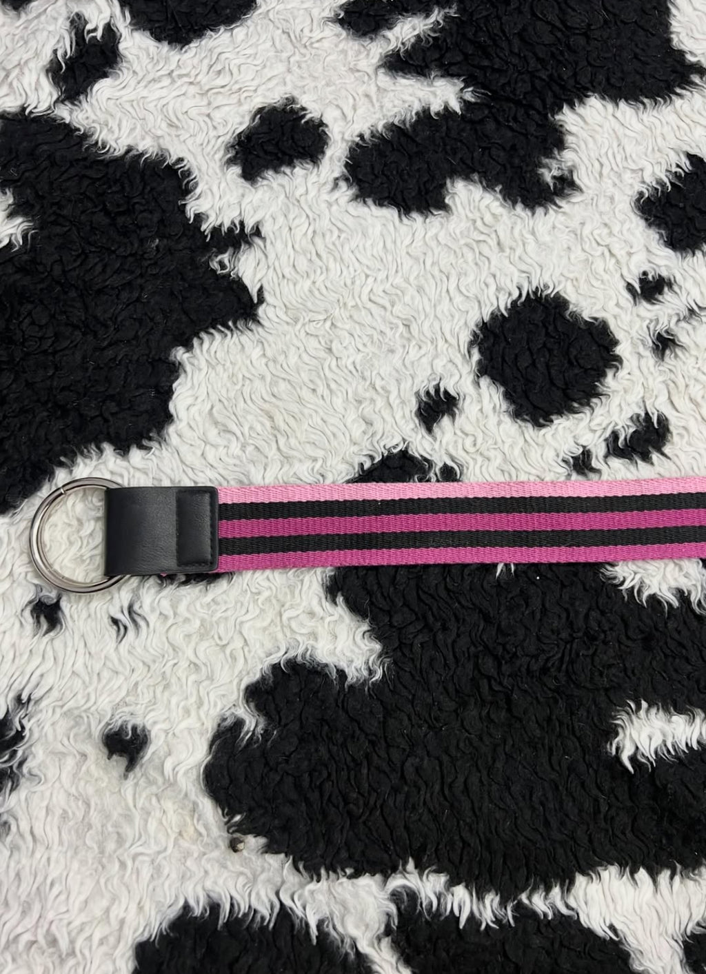 Pink & Purple D-Buckle Belt