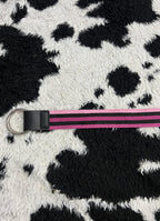 Pink & Purple D-Buckle Belt