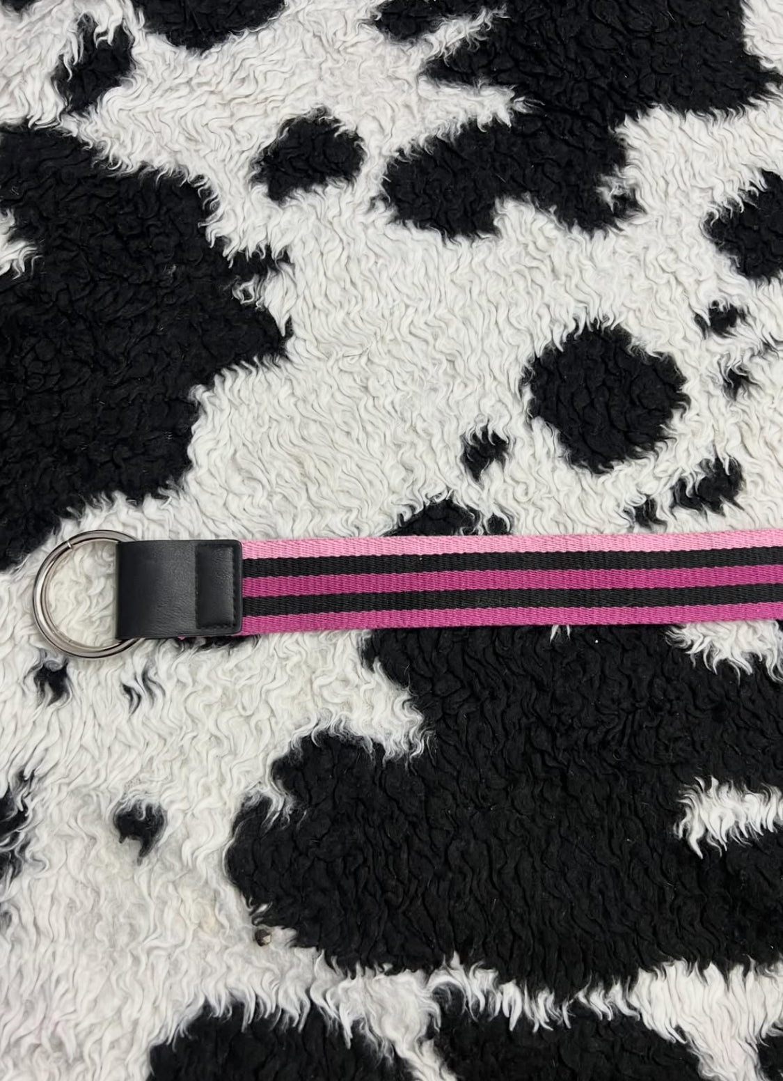 Pink & Purple D-Buckle Belt