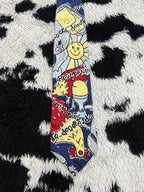 Goodmorning Doodle Art Tie