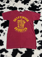 Harry Potter Quidditch Gryffindor Tee (Medium)