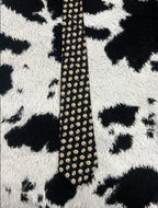 Johnny Coburn Black Floral Tie