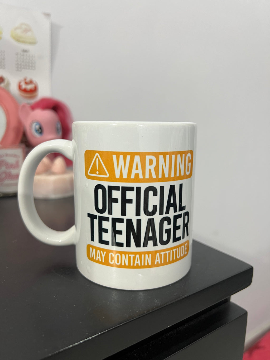 "Warning, Official Teenager!" Mug
