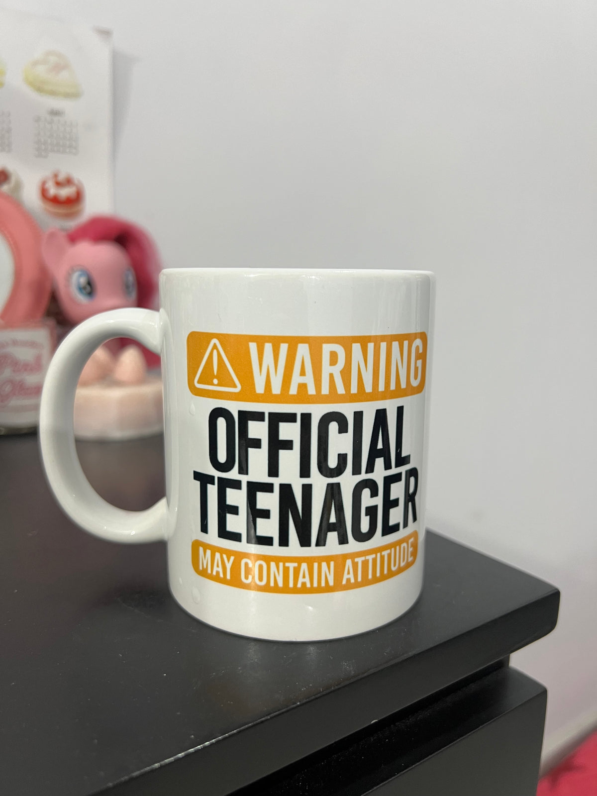 "Warning, Official Teenager!" Mug