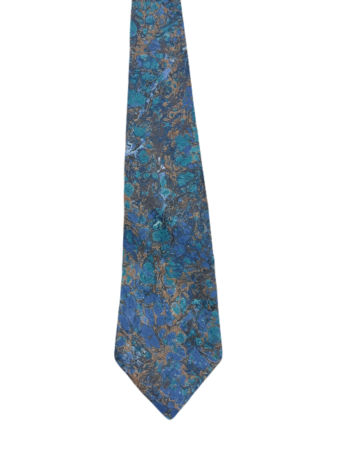 5th Avenue Blue Abstract Tie