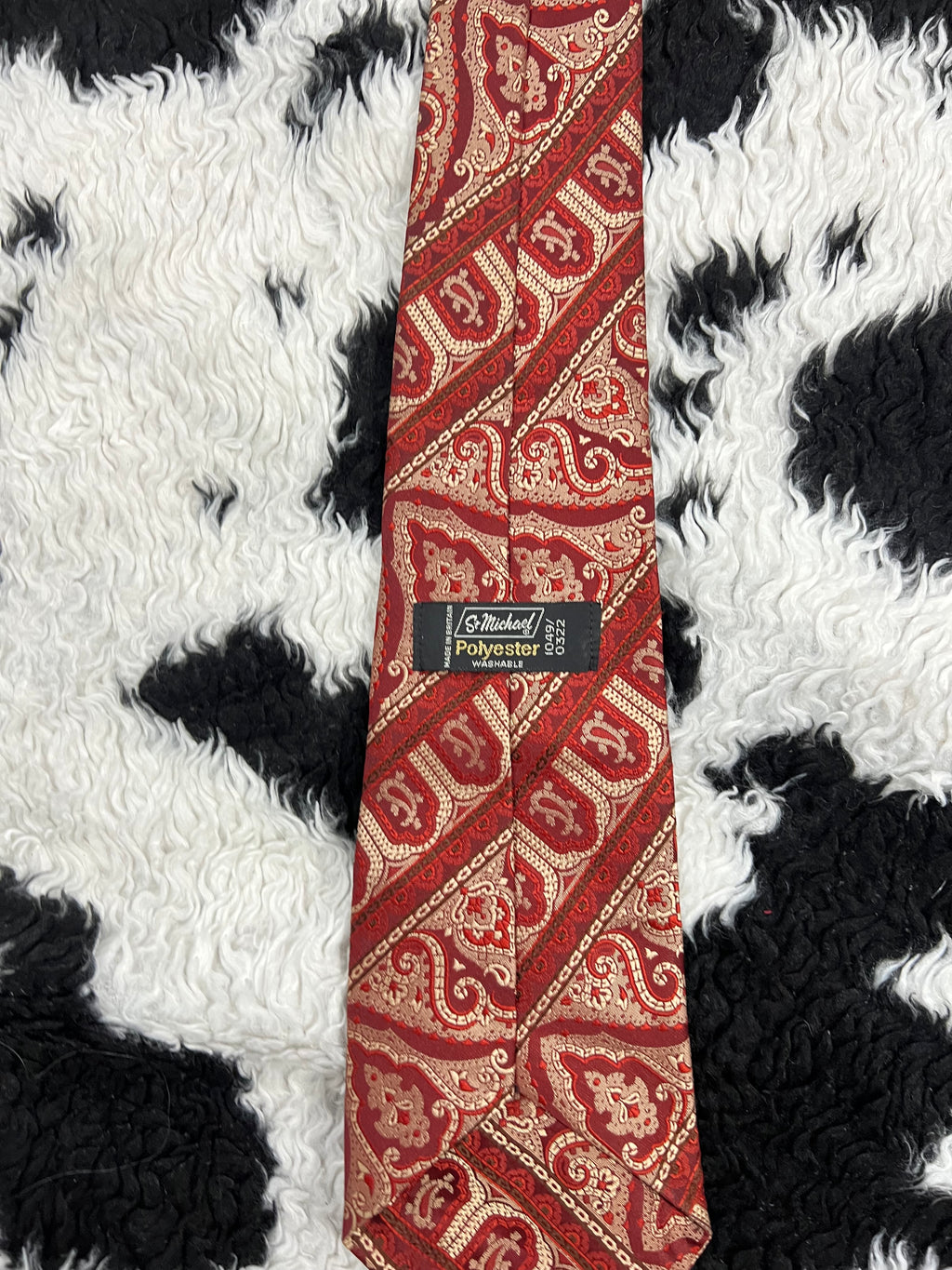 St. Micheal Embroidered Tie