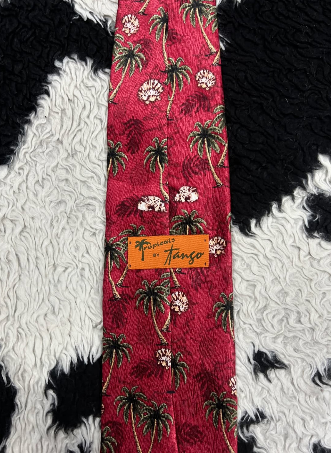 Tropical Palm Trees Tie