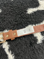 Brown Golden Studded Belt