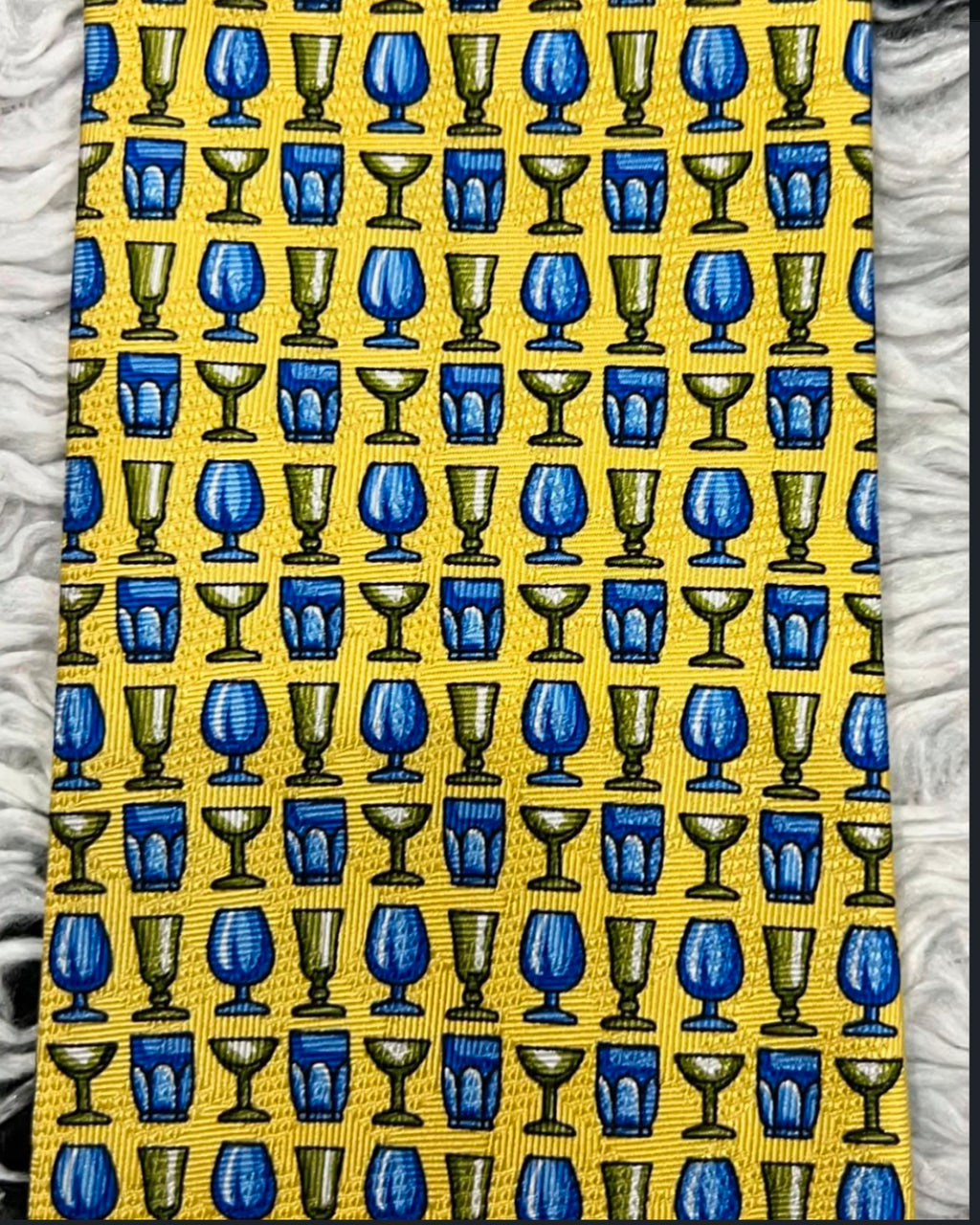 Yellow Glasses Tie