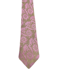 Topman Pink & Beige Paisley Tie